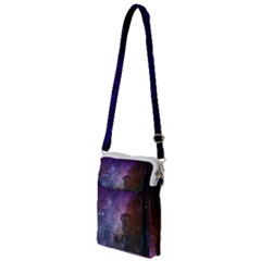 Carina Nebula Ngc 3372 The Grand Nebula Pink Purple And Blue With Shiny Stars Astronomy Multi Function Travel Bag by genx