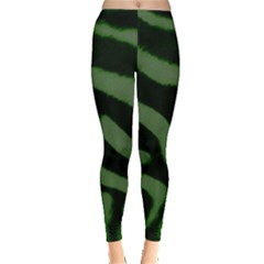 Zebra Print Leggings  by greenthanet