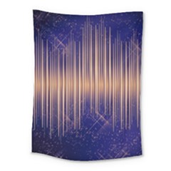 Background Dark Sound Disco Techno Medium Tapestry by Simbadda