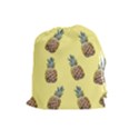 Pineapples Fruit Pattern Texture Drawstring Pouch (Large) View1