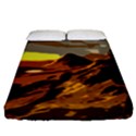 Scotland Monti Mountains Mountain Fitted Sheet (Queen Size) View1