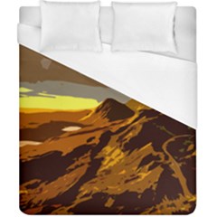 Scotland Monti Mountains Mountain Duvet Cover (california King Size) by Pakrebo