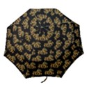 Dragon Motif Print Pattern Folding Umbrellas View1