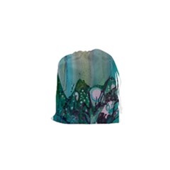 Abstract Art Modern Surreal Drawstring Pouch (xs) by Pakrebo