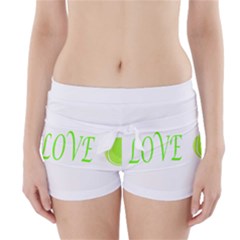 I Lovetennis Boyleg Bikini Wrap Bottoms by Greencreations