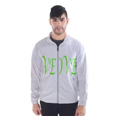 I Lovetennis Windbreaker (men) by Greencreations