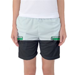 Bus Women s Basketball Shorts by Valentinaart