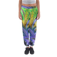 Fractal Gothic Dark Texture Women s Jogger Sweatpants by Pakrebo