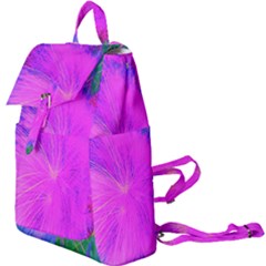 Psychedelic Purple Garden Milkweed Flower Buckle Everyday Backpack by myrubiogarden