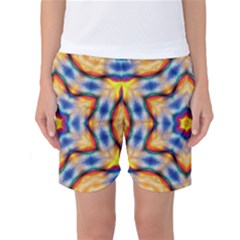 Pattern Abstract Background Art Women s Basketball Shorts by Pakrebo