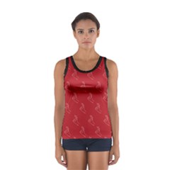 A-ok Perfect Handsign Maga Pro-trump Patriot On Maga Red Background Sport Tank Top  by snek