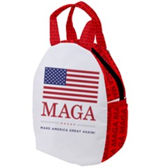 Maga Make America Great Again With Usa Flag Travel Backpacks by snek