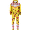 Pizza Table Pepperoni Sausage Hooded Jumpsuit (Men)  View1