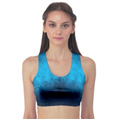 Deep Ocean Sports Bra by LoolyElzayat