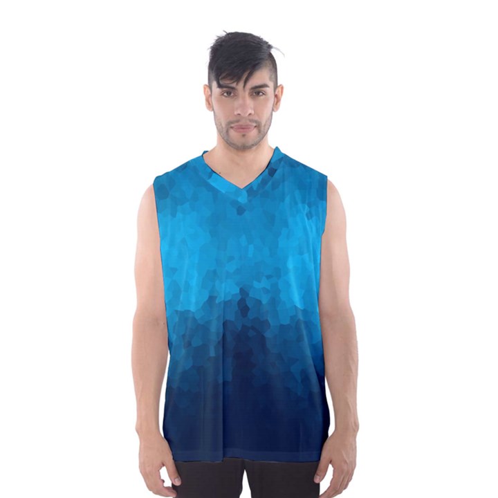 Deep Ocean Men s Basketball Tank Top