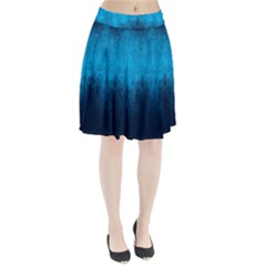 Deep Ocean Pleated Skirt by LoolyElzayat