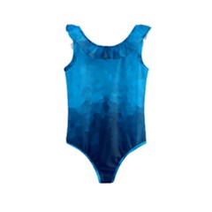 Deep Ocean Kids  Frill Swimsuit by LoolyElzayat