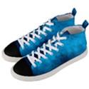 Deep Ocean Men s Mid-Top Canvas Sneakers View2