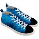 Deep Ocean Men s Mid-Top Canvas Sneakers View3