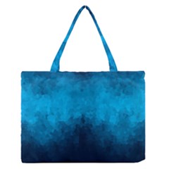 Deep Ocean Zipper Medium Tote Bag by LoolyElzayat