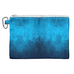 Deep Ocean Canvas Cosmetic Bag (xl) by LoolyElzayat