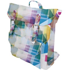 Abstract Background Buckle Up Backpack by Mariart