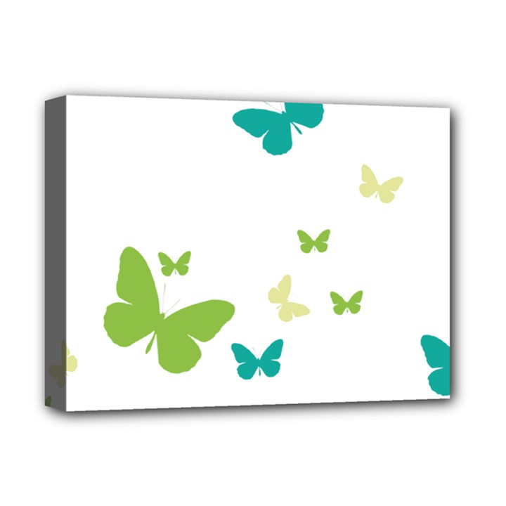 Butterfly Deluxe Canvas 16  x 12  (Stretched) 