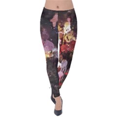 Allure Velvet Leggings by JezebelDesignsStudio