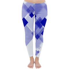 Geometric Classic Winter Leggings by JezebelDesignsStudio