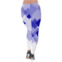 Geometric Velvet Leggings View2