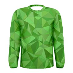 Mosaic Tile Geometrical Abstract Men s Long Sleeve Tee by Mariart