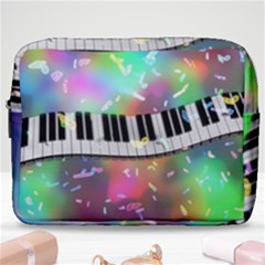 Piano Keys Music Colorful Make Up Pouch (large) by Mariart