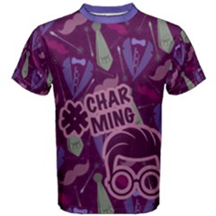 Charming (w/logo) Men s Cotton Tee by TransfiguringAdoptionStore