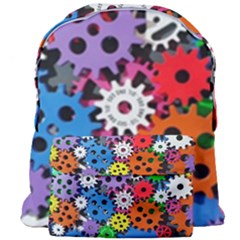 The Gears Are Turning Giant Full Print Backpack by WensdaiAmbrose