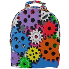 The Gears Are Turning Mini Full Print Backpack by WensdaiAmbrose