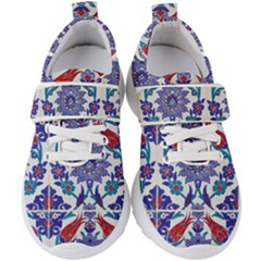 Art Artistic Ceramic Colorful Kids  Velcro Strap Shoes by Pakrebo