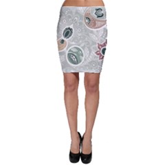 Peisles Pattern Module Design Bodycon Skirt by Pakrebo