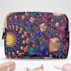 Pattern Art Ornament Fractal Make Up Pouch (medium) by Pakrebo