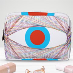 Line Art Geometric Design Line Make Up Pouch (medium) by Pakrebo