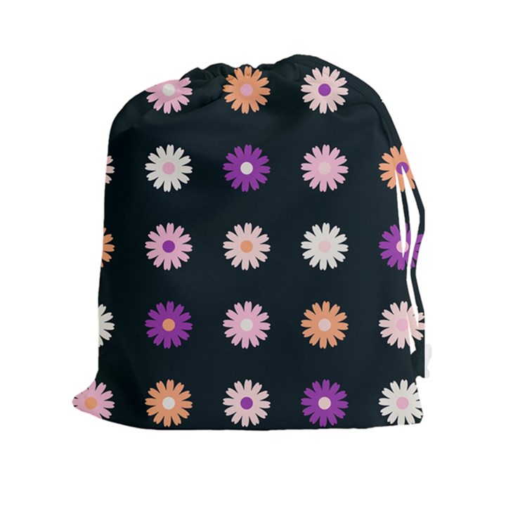 Daisy Deco Drawstring Pouch (XXL)