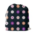 Daisy Deco Drawstring Pouch (XXL) View2