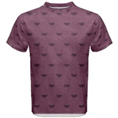 Plum Bow Design Men s Cotton Tee by WensdaiAmbrose