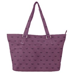 Plum Bow Design Full Print Shoulder Bag by WensdaiAmbrose