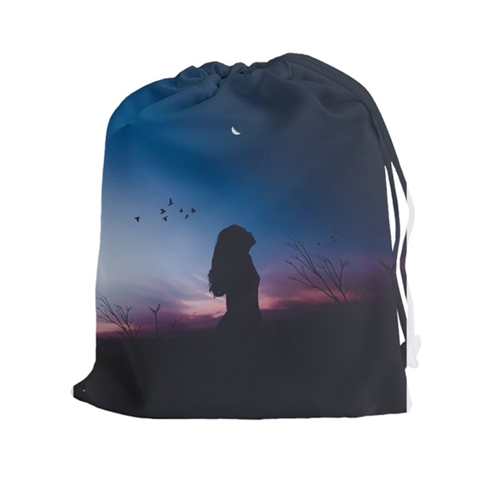 At Dusk Drawstring Pouch (XXL)