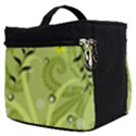 Seamless Pattern Green Garden Make Up Travel Bag (Small) View2