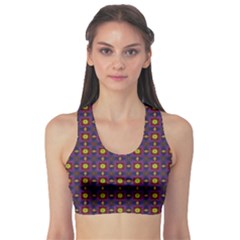 Background Image Ornament Sports Bra by Pakrebo