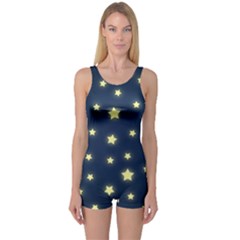 Twinkle One Piece Boyleg Swimsuit by WensdaiAmbrose