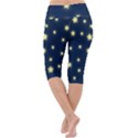 Twinkle Lightweight Velour Cropped Yoga Leggings View4