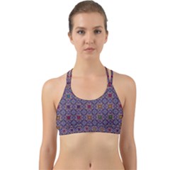 Tile Background Image Pattern Back Web Sports Bra by Pakrebo