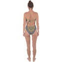 Colorful Pattern Color Tie Back One Piece Swimsuit View2